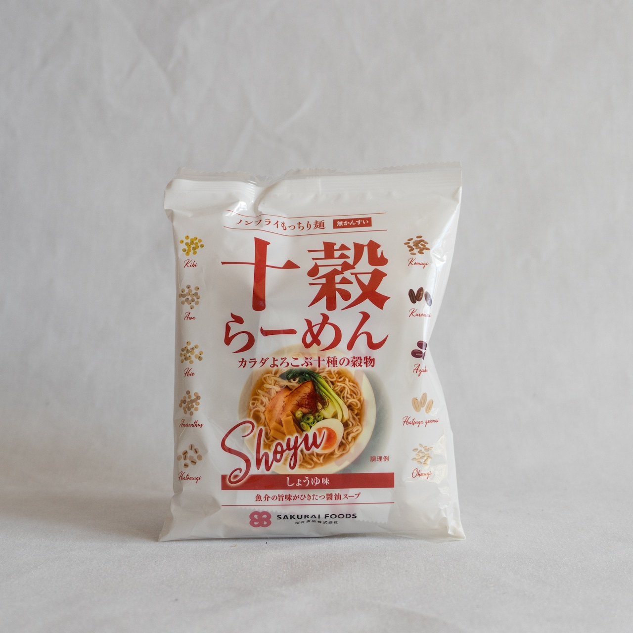 ノンフライ 十穀らーめん(しょうゆ)