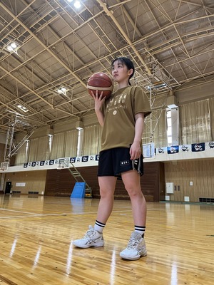 BASIC LOGO SL-TEE(DRY) color Caramel×Beige