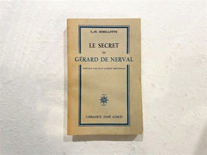 【CV399】LE SECRET DE GÉRARD DE NERVAL / display book