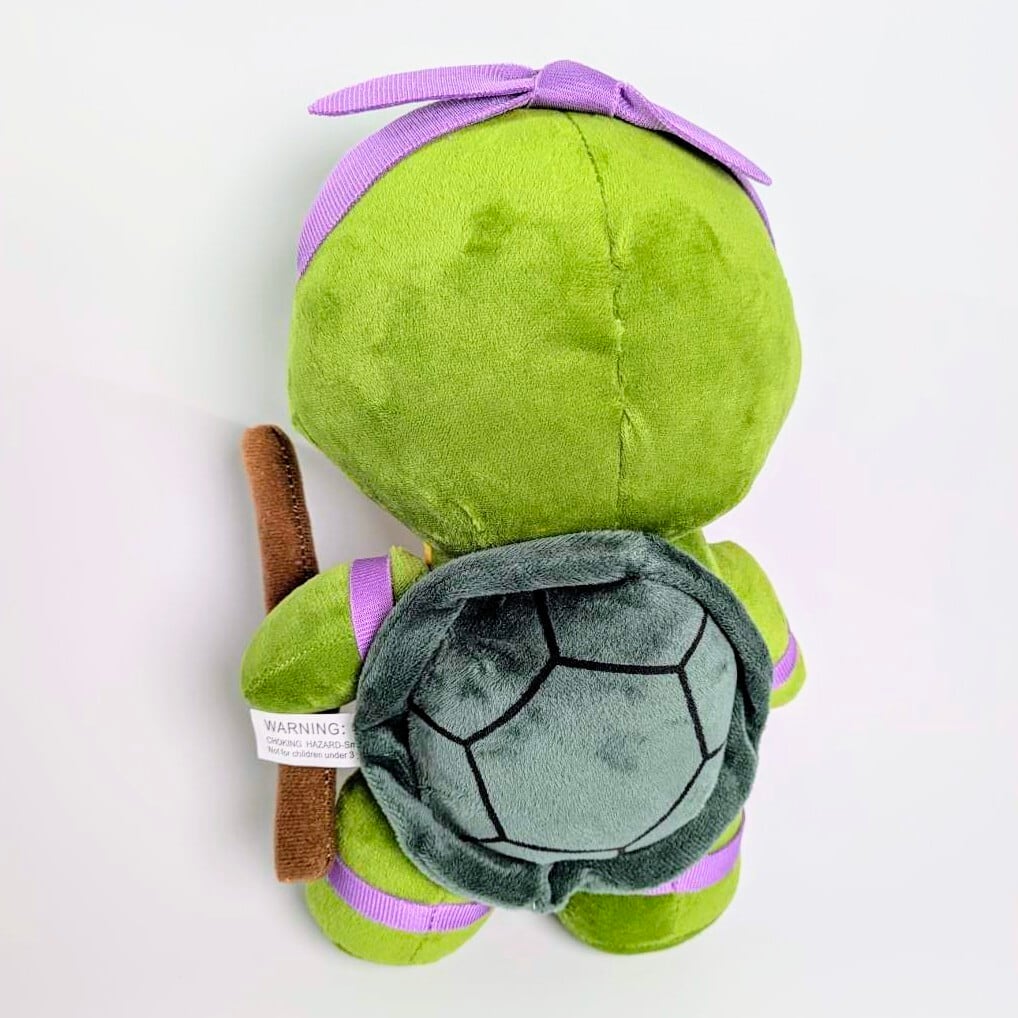 【 Teenage Mutant Ninja Turtles ( ティーンエイジ ミュータント ニンジャ タートルズ ) 】ぬいぐるみ / プラッシュ / plush / ドナテロ / 紫 〚アメリカン雑貨 アメトイ〛