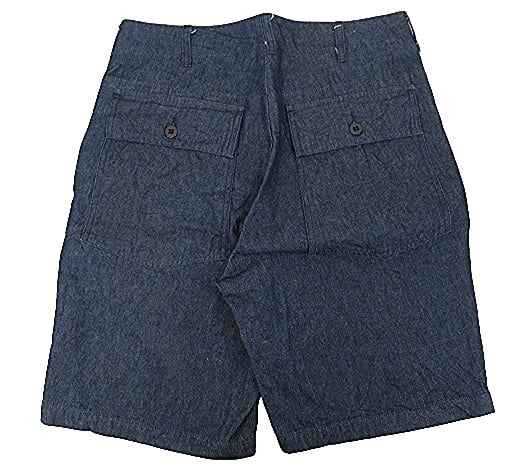 ENGINEERED GARMENTS ファティーグショーツ　デニム　S UNUSED] ENGINEERED GARMENTS “エンジニアド ガーメンツ” Fatigue