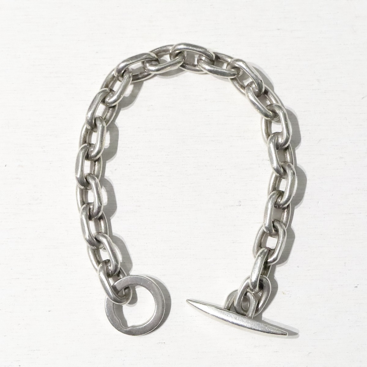 70s Randers Sølvvarefabrik anchor chain bracelet | ARV