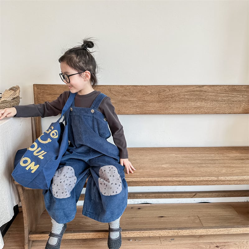 OSH KOSH 希少‼︎花柄コーデュロイロンパース