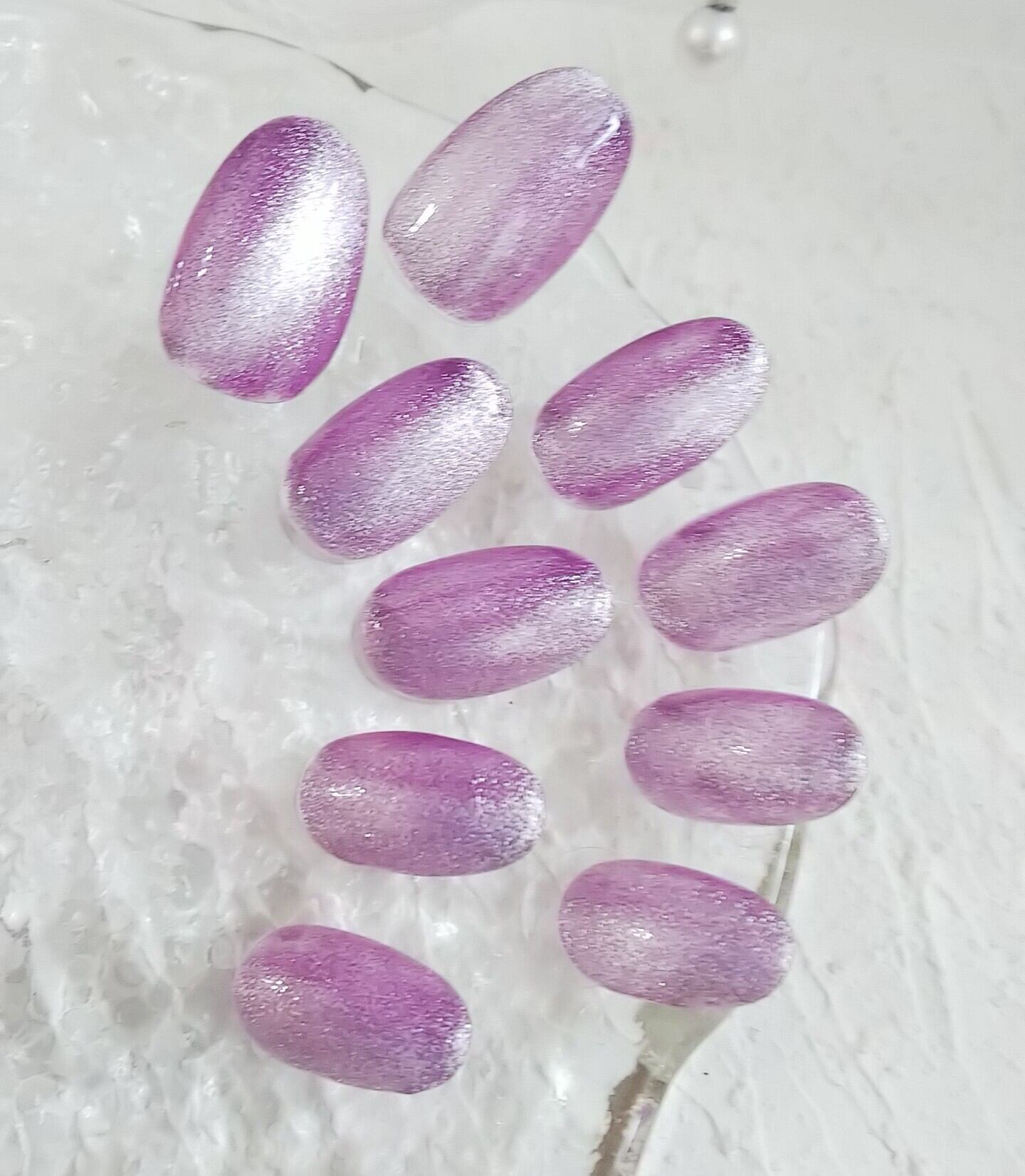 Romanceジャスミン マグネットジェルカラーネイルチップ Magnet gel