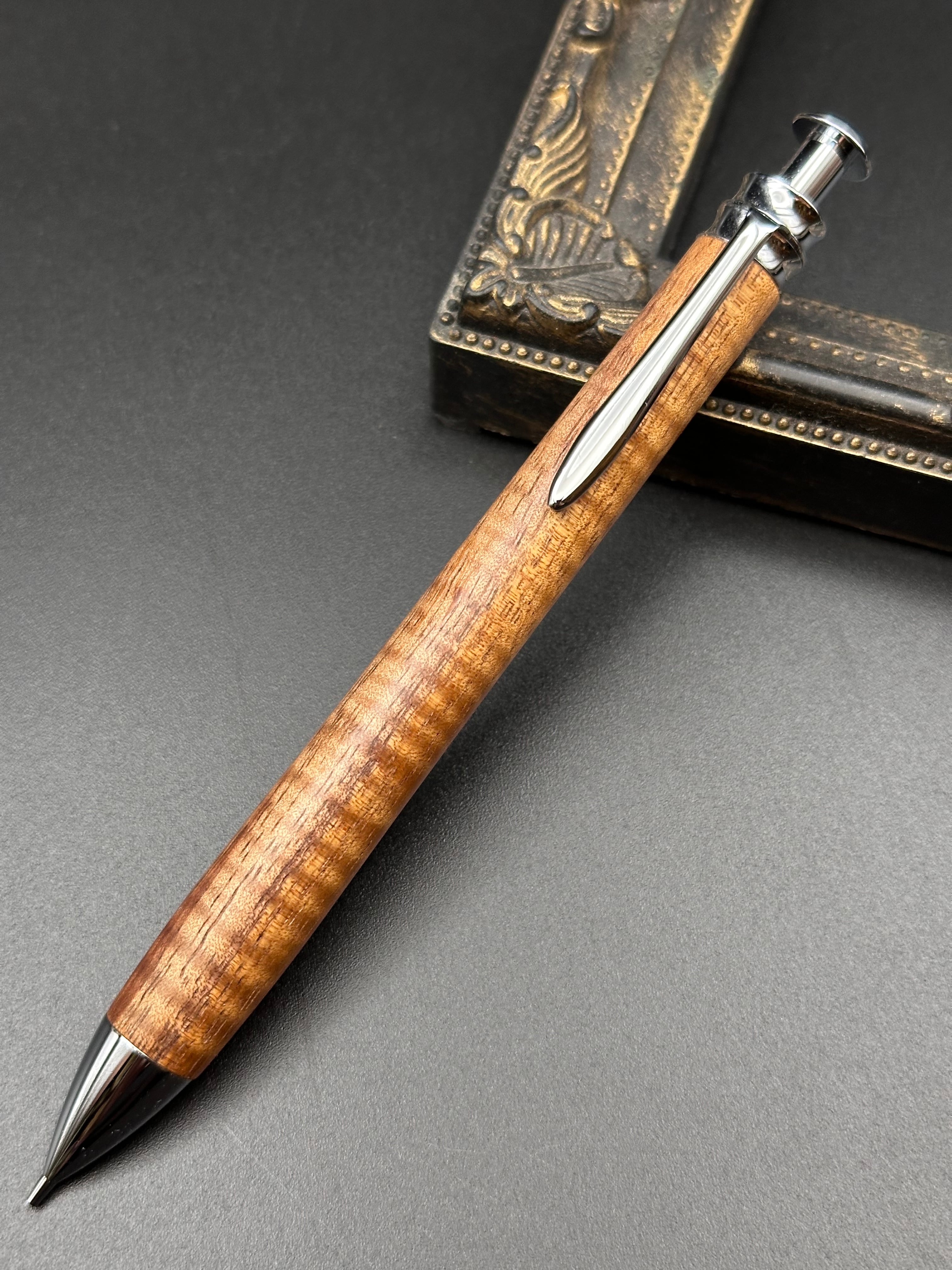 4:スネークウッド 木軸シャープペンオリジナルグリップ(チタン) | Flamberg