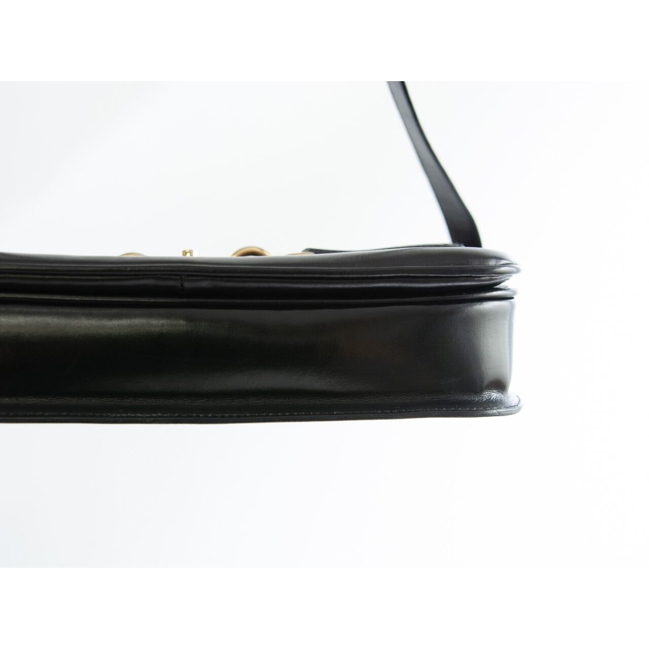 【Unknown Brand】Made in Italy Leather Shoulder Bag(イタリア製 レザーショルダーバッグ クラッチバッグ)