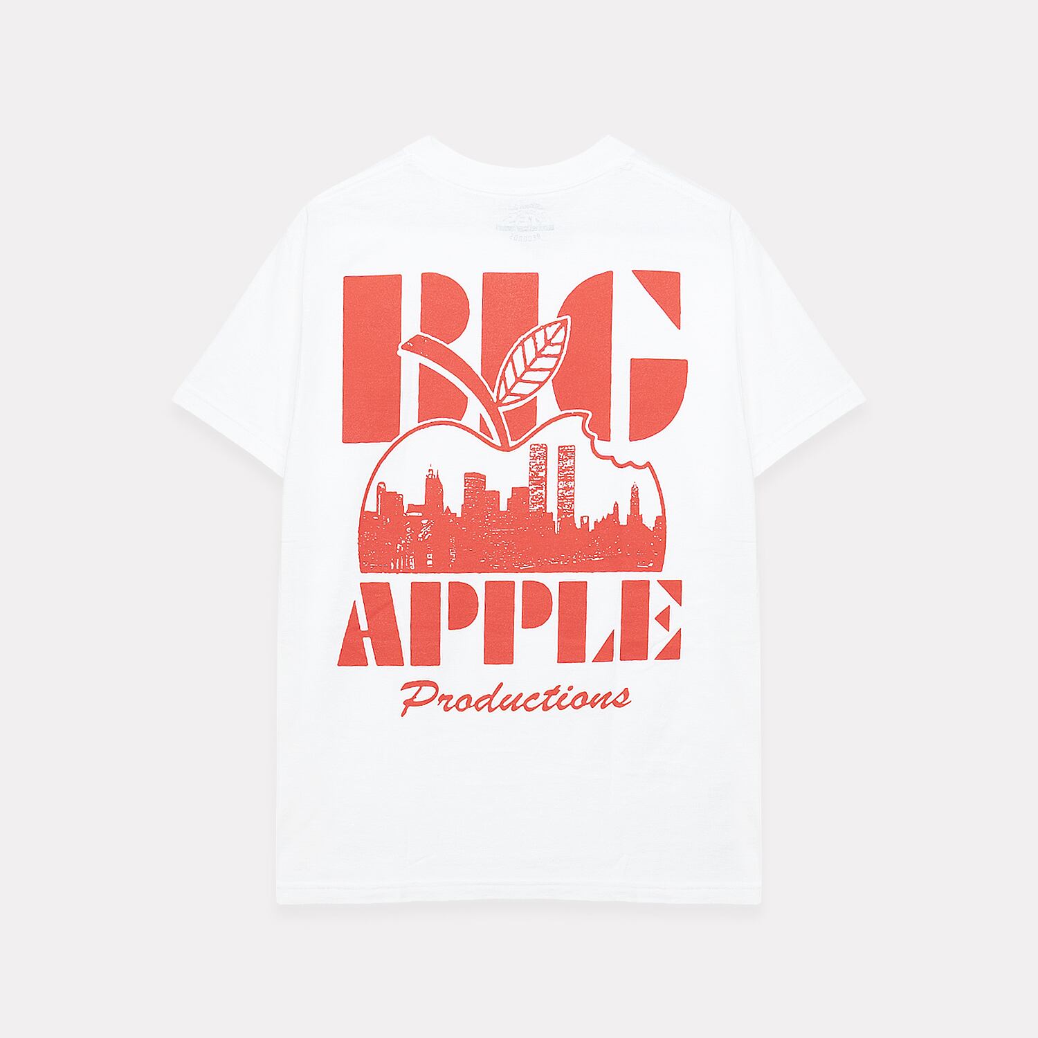 L.I.E.S. RECORDS 25AW BIG APPLE S/S TEE (WHITE)