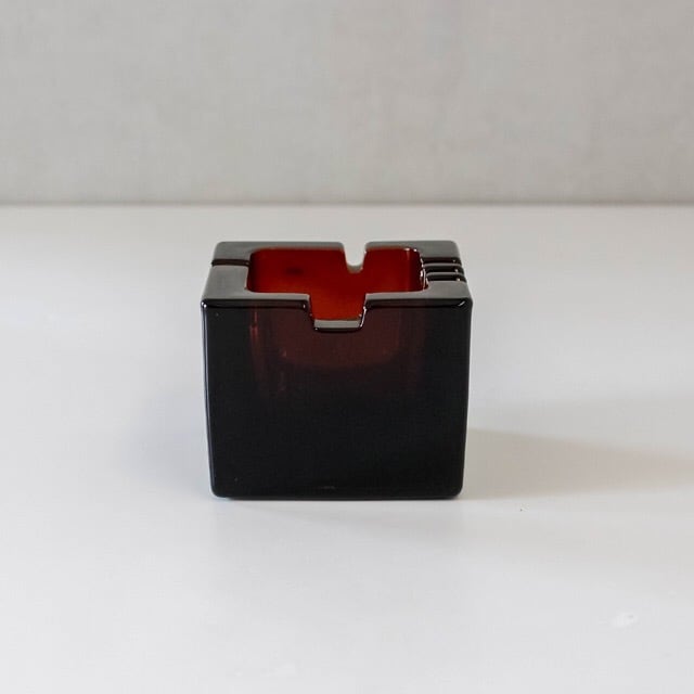 北欧ビンテージ Kaj Franck ガラス灰皿 アッシュトレイ cigaro Kaj Franck（カイ・フランク ）