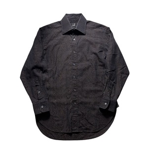 vintage DUNHILL paisley pattern jacquard shirt