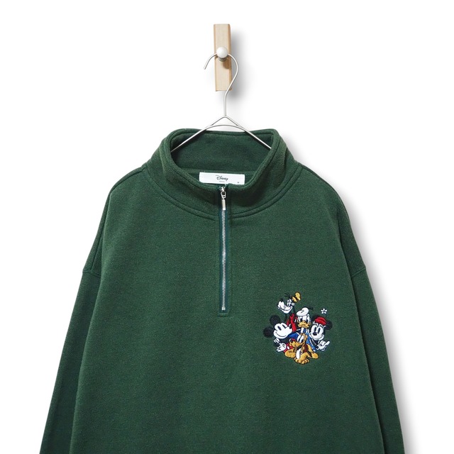 【VINTAGE】ハーフジップスウェット