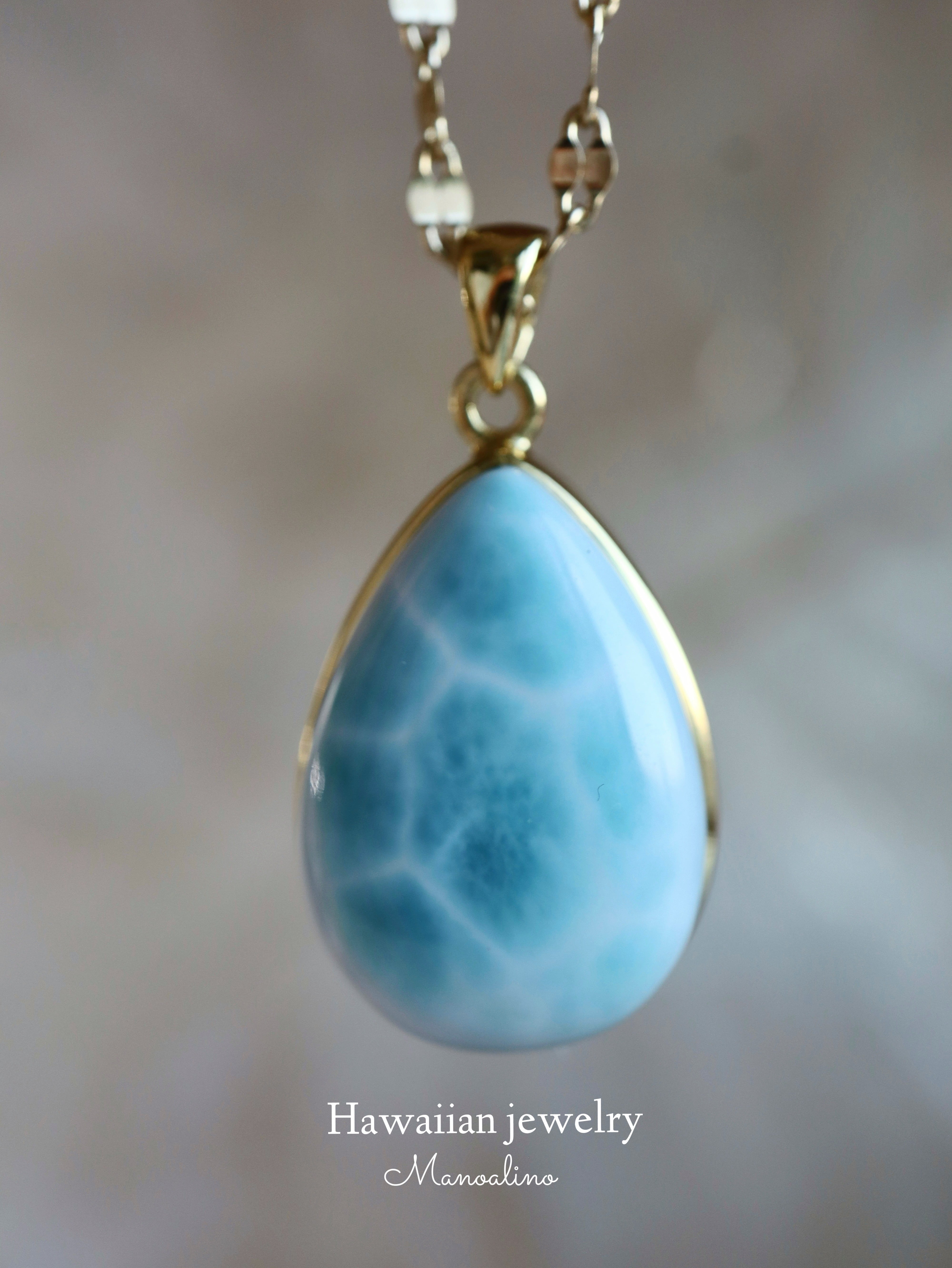 Sランク Larimar necklace(セミオーダーラリマーネックレス Sランク Larimar necklace(セミオーダーラリマーネックレス