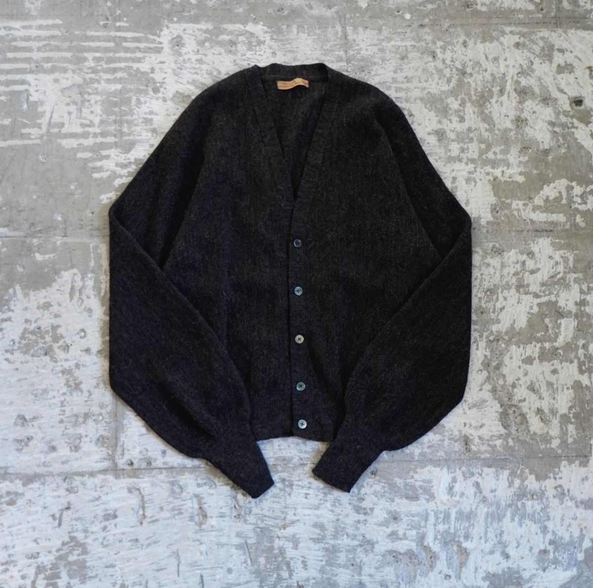 MADE IN AUSTRIA VINTAGE FANNI LEMMERMAYER ALPACA KNIT CARDIGAN  display picture 1