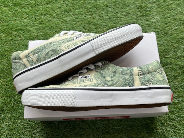 Supreme × VANS DOLLAR ERA GREEN 26.5㎝ 67834