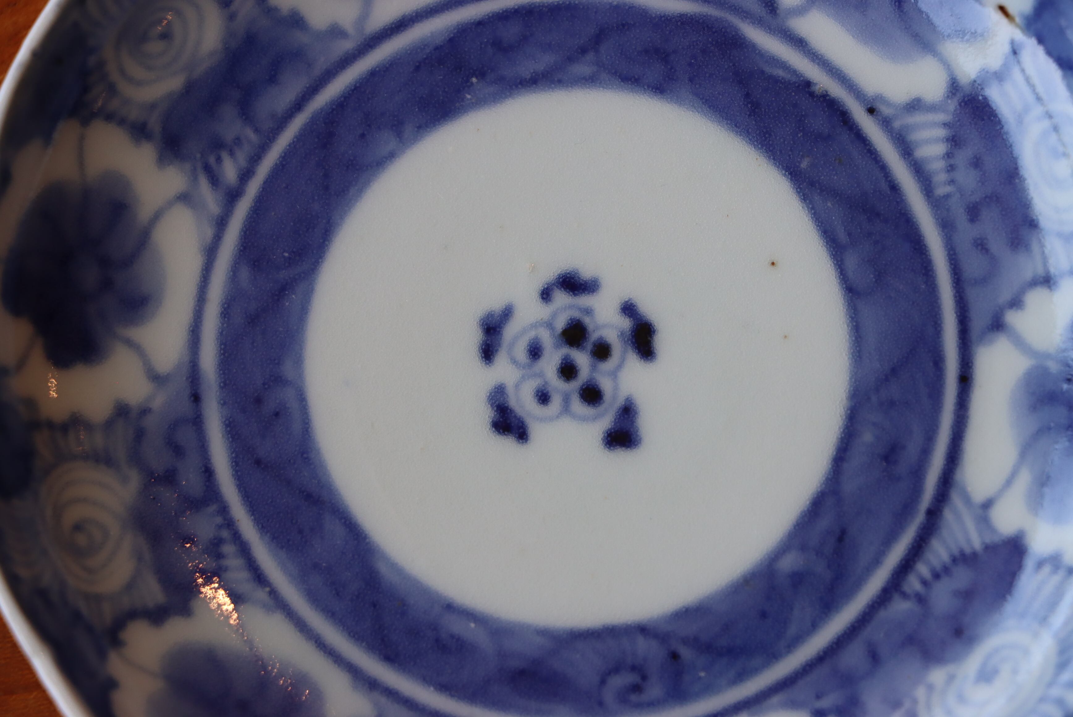 小皿 三枚組 古伊万里 染付 花文 | (有)新原美術