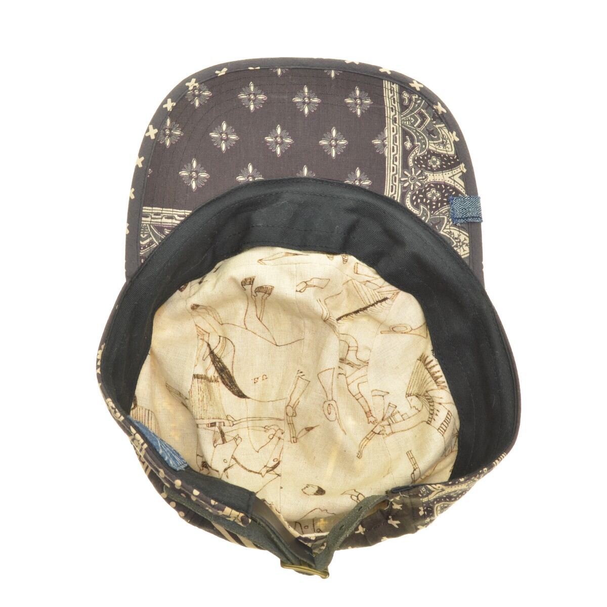 VISVIM / ビズビム 0219903003002 I.C.T CAMP CAP BANDANA BLACK