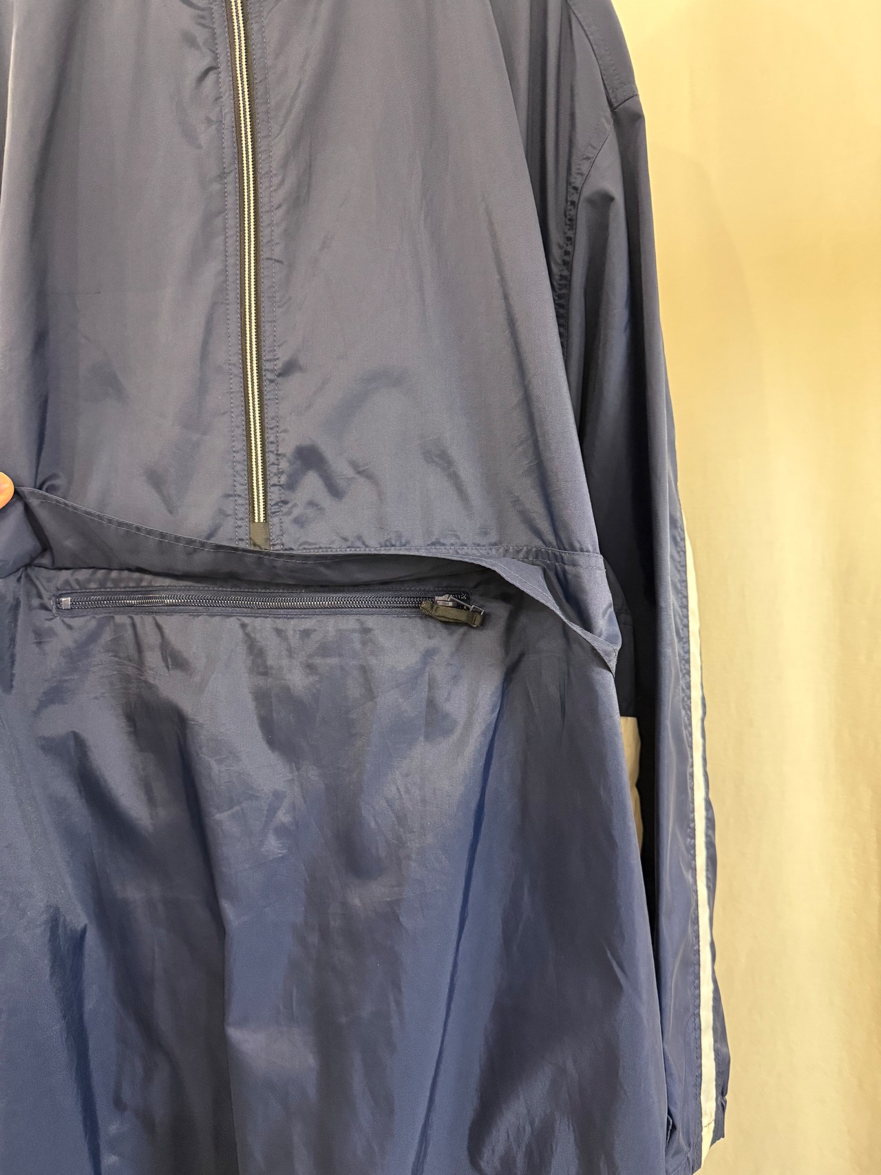 00's "NIKE" anorak nylon big jacket