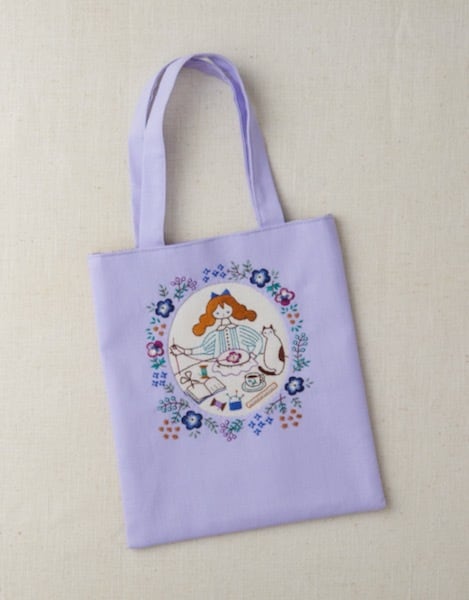 「花とわたしの物語」ミニトート