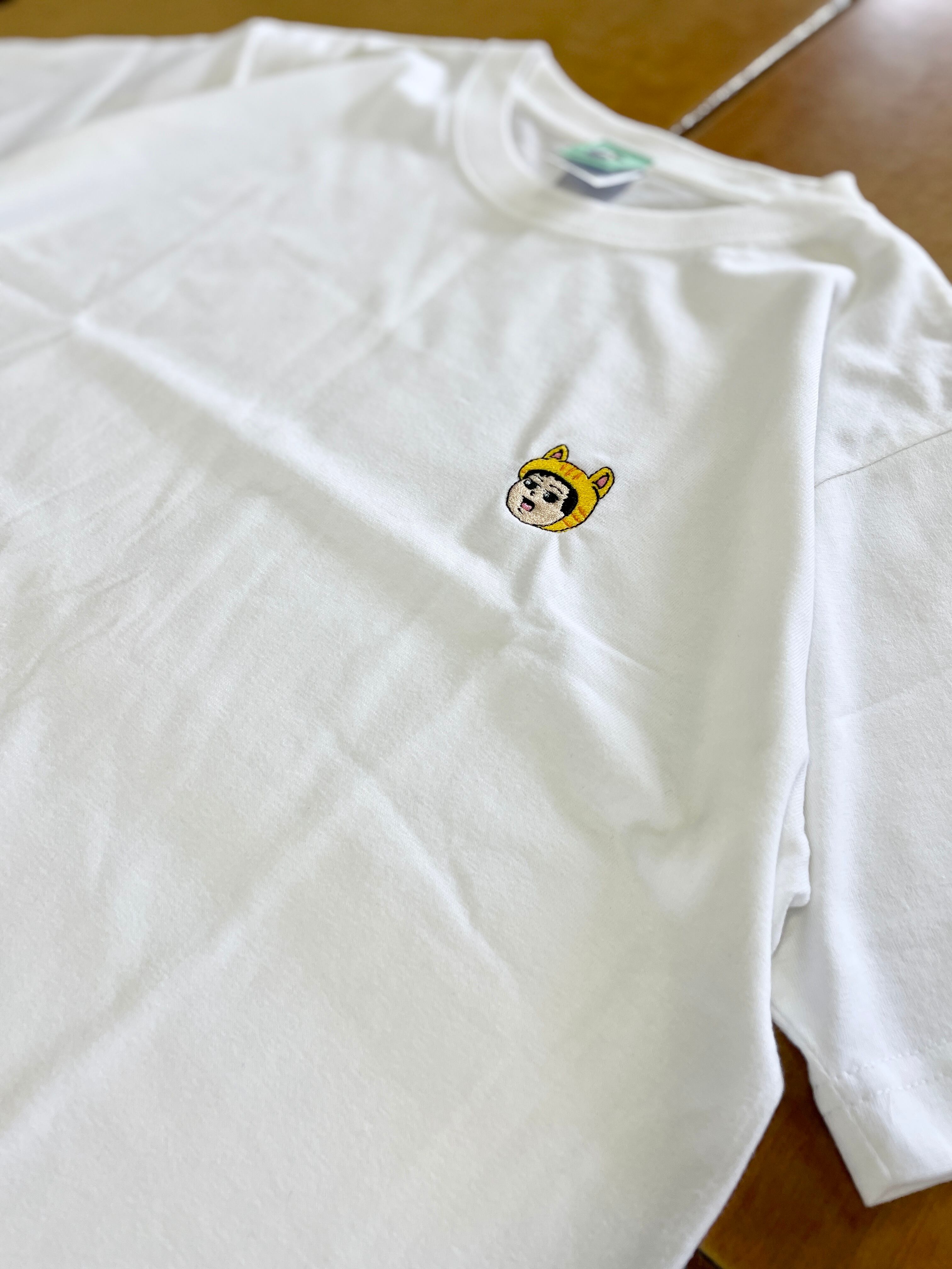 猫被り田中くんTシャツ　White