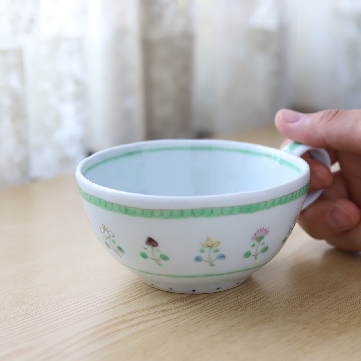 藍水窯 紫陽花づくし カフェボウル 【公式通販】