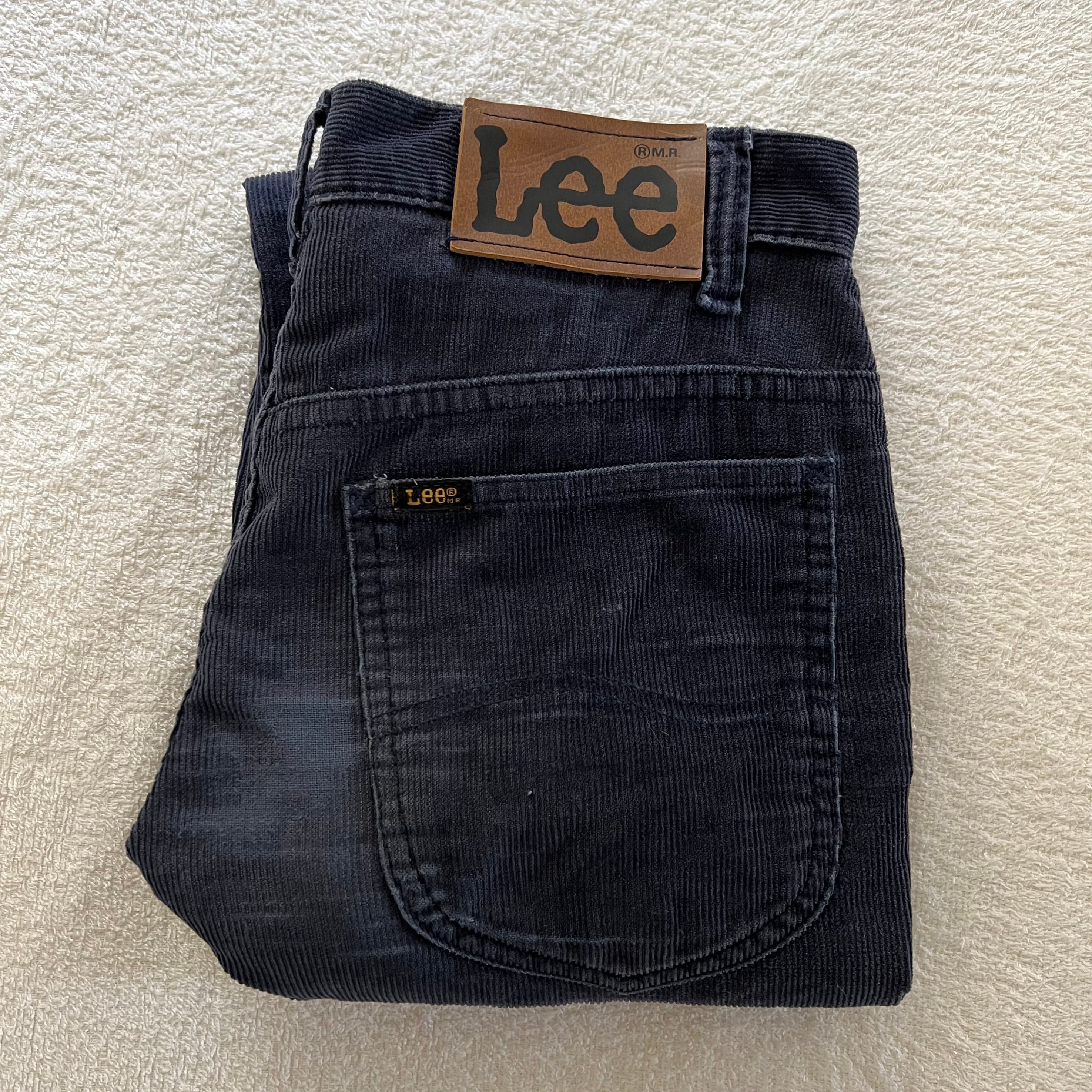 80年代 USA製 Lee リー コーデュロイパンツ タロン42ジップ 