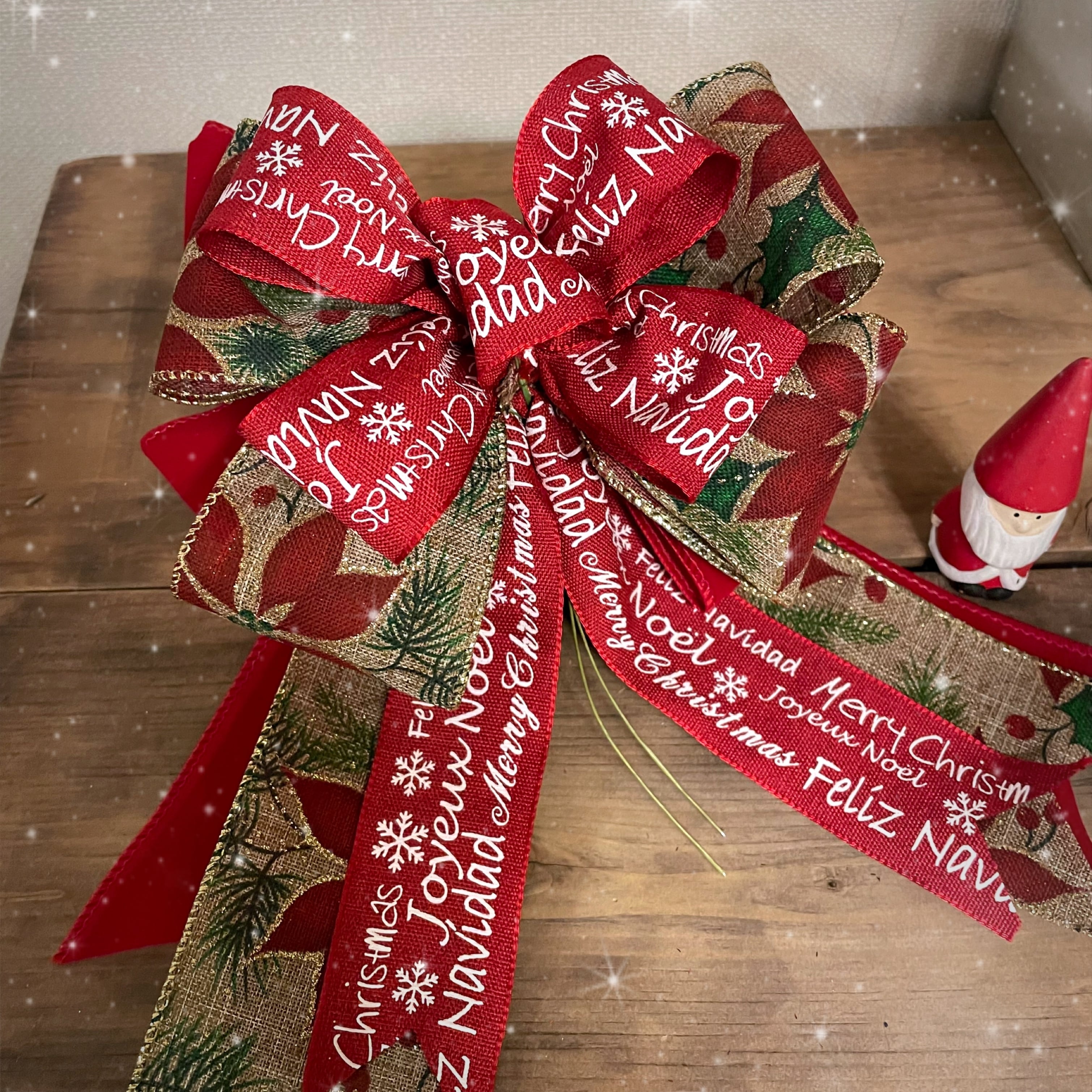 クリスマス ツリートップリボン クリスマスツリー クリスマス