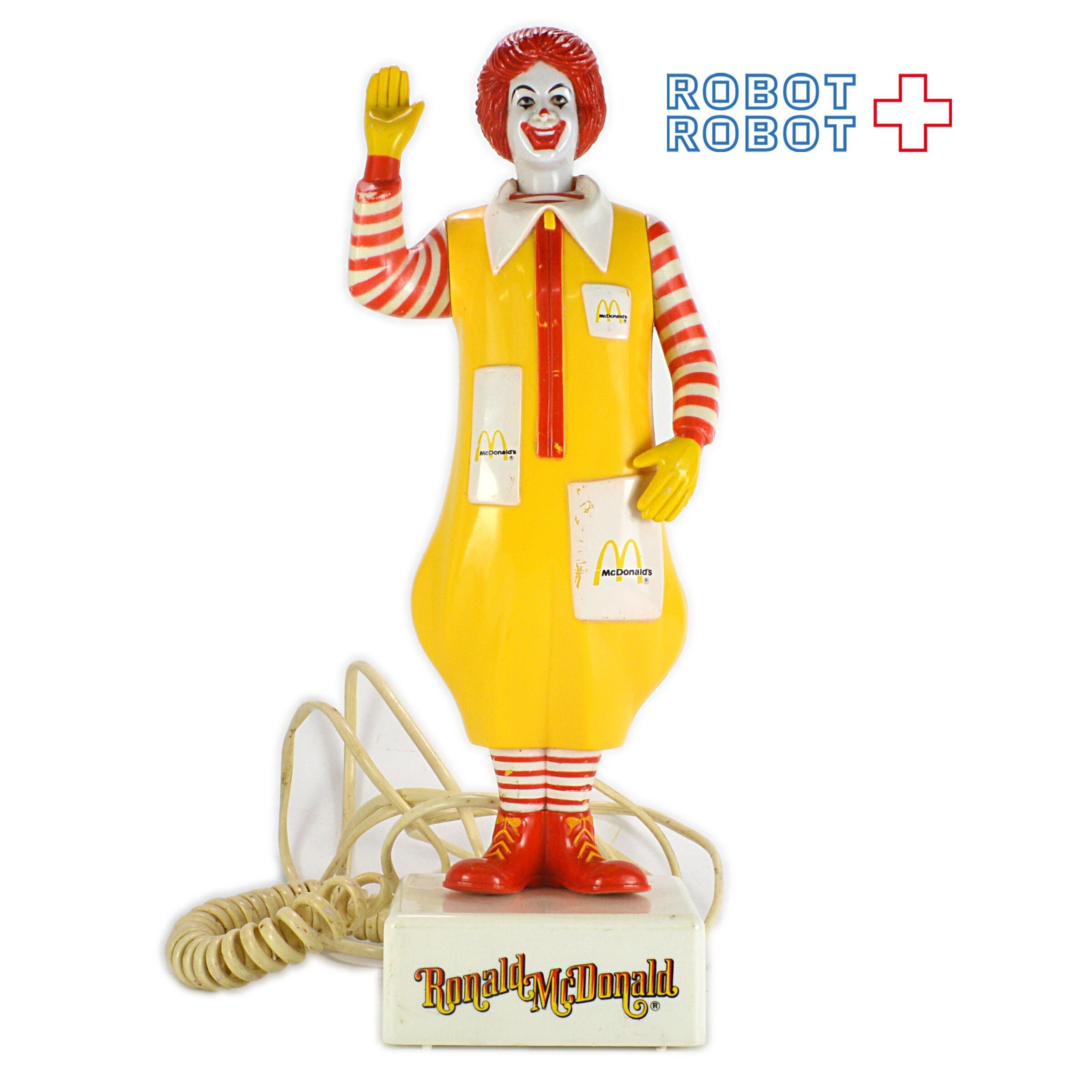 1985年 マクドナルド ビンテージ ロナルド テレフォン 時計
