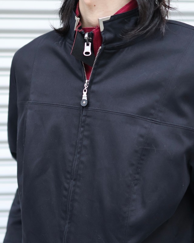 Collar design zip blouson