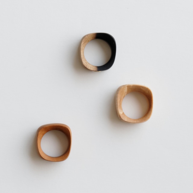 “Square” Wood ring