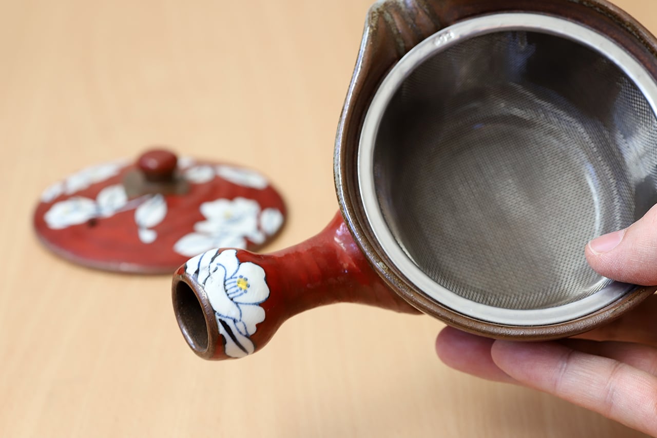 帯山茶花 急須 工房：福昭窯（波佐見焼） | にっこう生活館 ONLINE