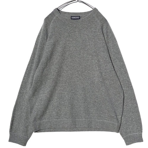[LANDS END] Vintage Cashmere Crew Neck Knit [1990s] Vintage Cashmere Wool Crew Neck Knit