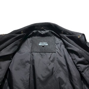 vintage ICEBERG knit sleeves wool blouson “Pluto”