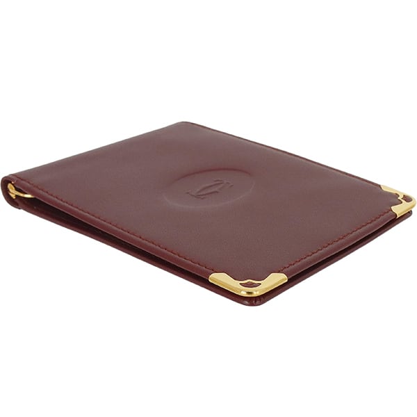 Unused CARTIER カルティエ マネークリップ 二つ折り マスト ドゥ