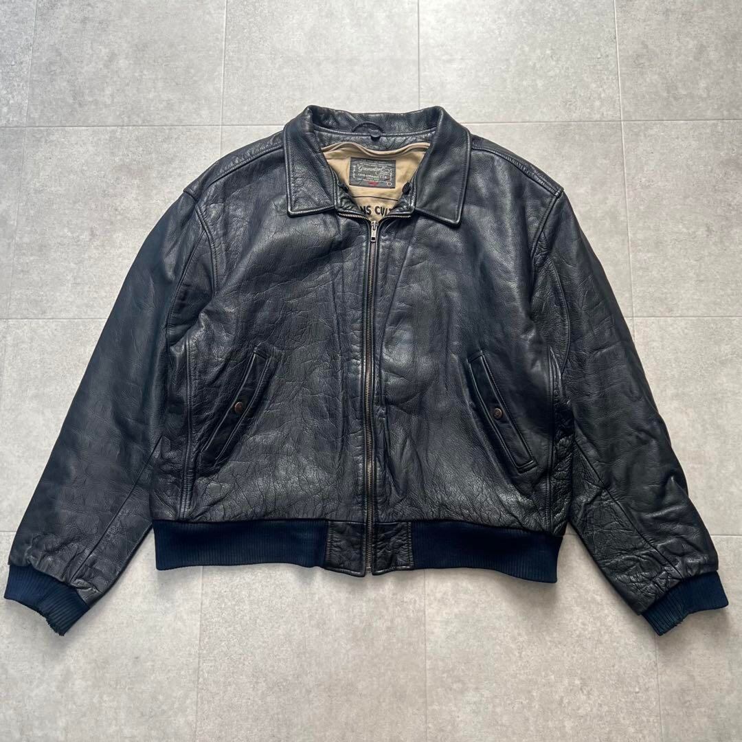 希少 リーバイス 本革 レザージャケット L ビンテージ 革ジャン 短丈 古着 希少 リーバイス 本革 レザージャケット L ビンテージ 革ジャン