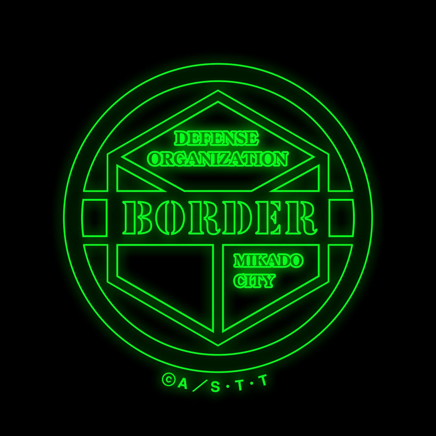 ワールドトリガー 高発光缶バッジ ボーダー本部 Groove Garage オンラインストア