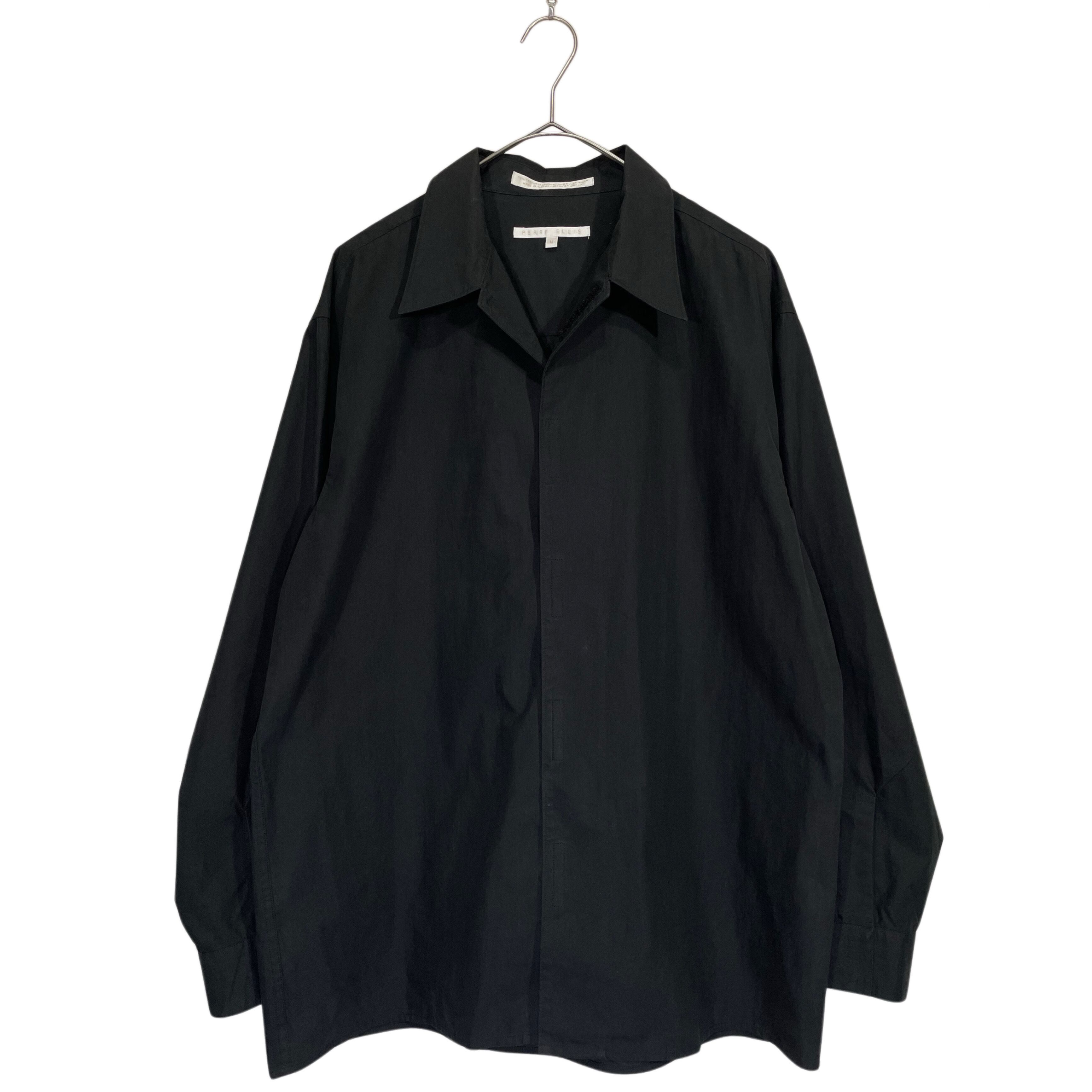OAMC(オーエーエムシー) SYSTEM FULL ZIP SHIRT WOVEN (black) | PAY ID