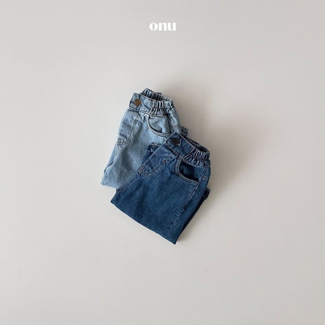 予約⌇ONU / Roll-up jeans