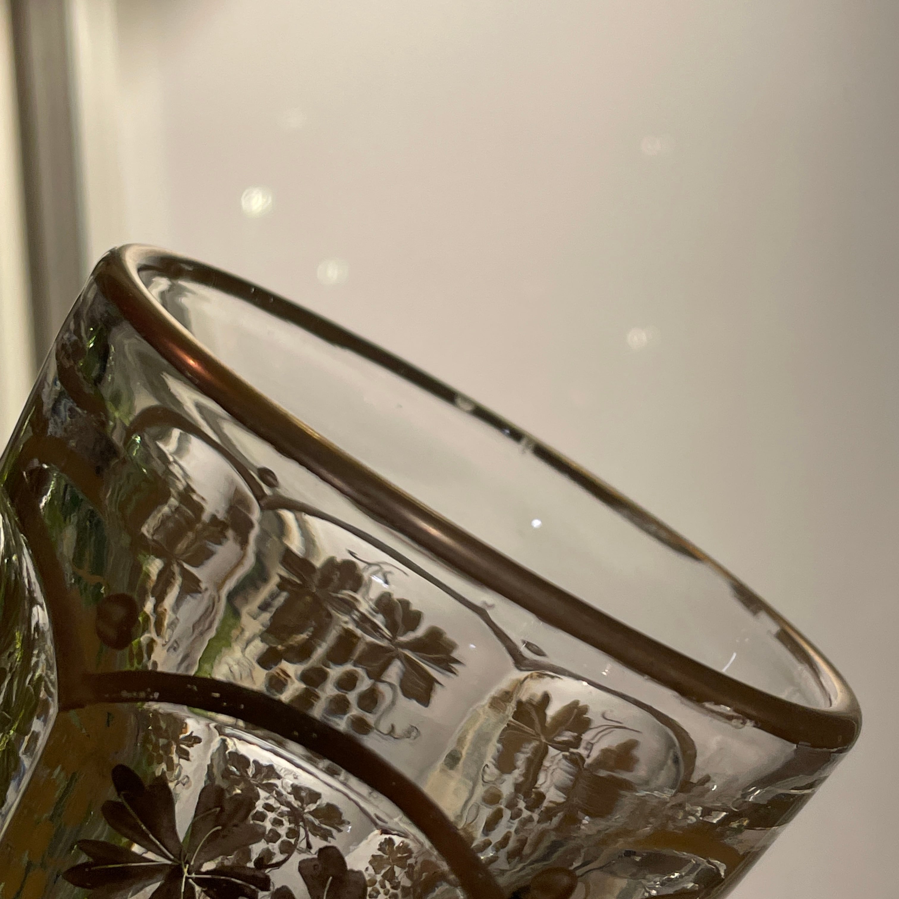 Baccarat オールドバカラ 稀少 ワイングラス｜19世紀 シャルル10世 19