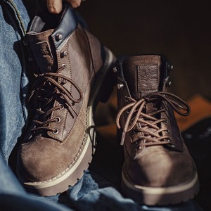 Vintage Brown Suede Work Boots / ヴィンテージ ブラウン スエード ワーク ブーツ