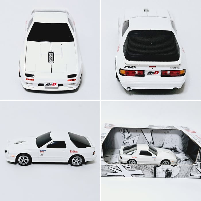 頭文字D RX-7 (FC3S型) 高橋涼介仕様 1巻ver. 無線マウス 頭文字D RX-7 (FC3S型) 高橋涼介仕様 1巻ver. 無線マウス