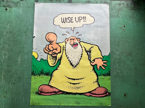MR NATURAL WISE UP POSTER