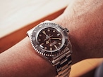 WMT Royal Marine – ( Tropical Brown ) Metal Band + Italian Leather Strap ” Aged ” Edition