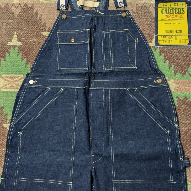 40s Lee Union-Alls HBT Coveralls (38) DEAD-STOCK | Wonder Wear