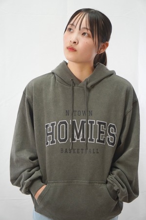 【受注生産】OLD SIGNATURE HOODIE color Fade grey