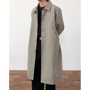 デザインシックボタン薄手コート　954