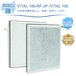 100-RF-JP Vital 100 空気清浄機 LEVOIT互換 フィルター 一体型フィルター 空気清浄機フィルター Vital-100 空気清浄機 活性炭 ペット 特化 3層フィルタ一 ペットの毛 省エネ 脱臭 集じん hepa 水洗