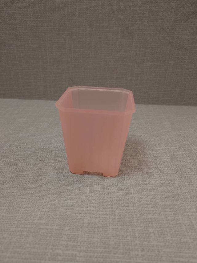 【Ｋ6】7㎝ルータルスリット鉢　ピンク　（12個セット）