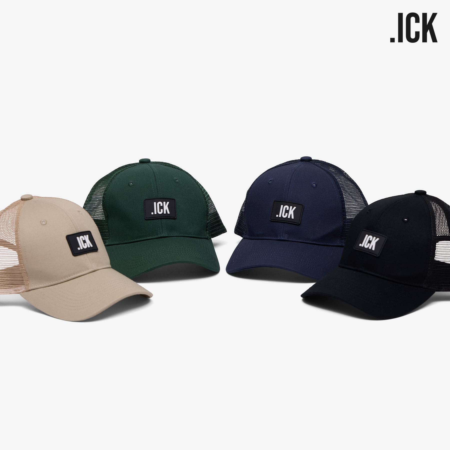 ICKラバータグメッシュキャップ | .ICK