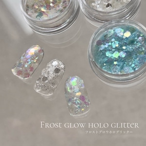 G984-G986 Frost glow holo glitter SET