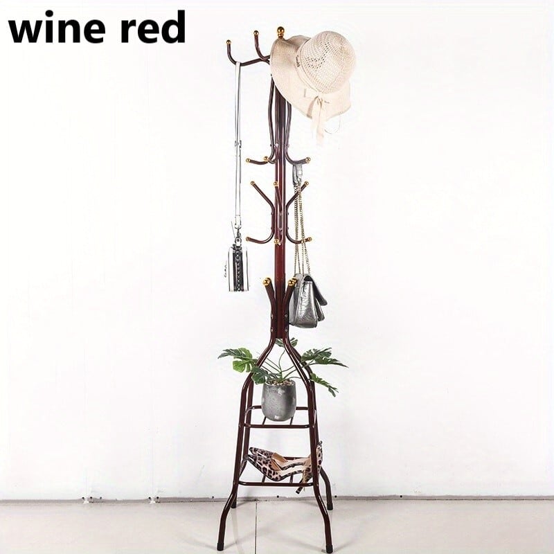 ハンガーラック ヨーロッパ アンティーク 省スペース 北欧 wine red ハンガーラック ヨーロッパ アンティーク 省スペース 北欧 wine red