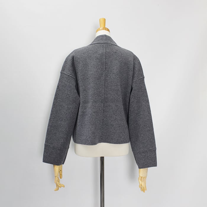 TICCA ティッカ ミラノリブショートジャケット TBEA-322 2025秋冬新作